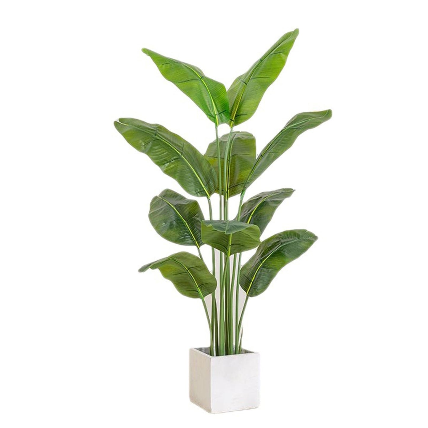 Planta De Simulación De Árbol De Bonsái Artificial, Plátano De Viajero, Planta Verde Falsa En Maceta, for Decoración De Esquina De Balcón De Sala De Estar Interior/Exterior, 160cm(1.6m)