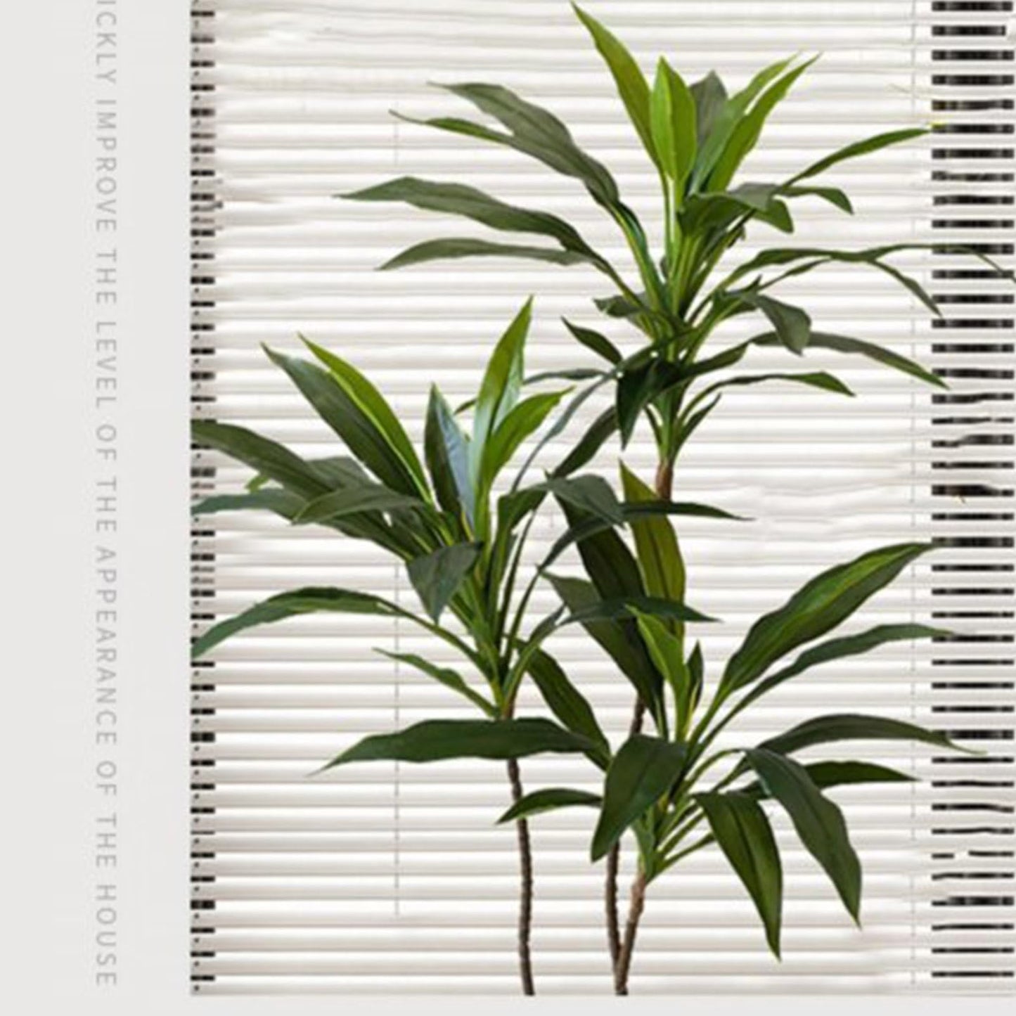 Plantas Artificiales Decorativas Grandes 150cm Ficus Artificial con Troncos Naturales Arbol Artificial Ideal for Interior Y Exterior Hogar Decoración(150cm)