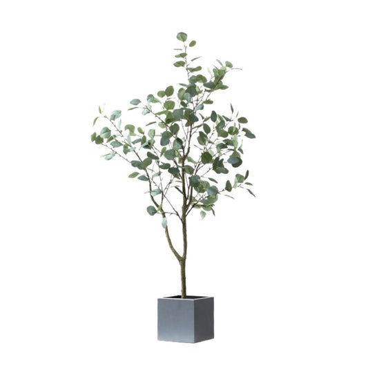 Interior Artificial Tree Fake Green Plants Indoor Outdoor Decorative Potted Plants Fake Tree Ornaments Fake Plants Árbol Artificial (Size : 131cm)